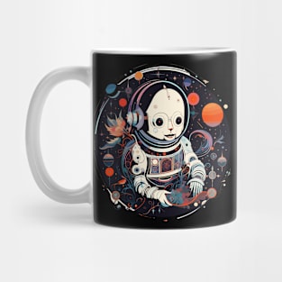 Cosmos Universal Space Traveler Dead Skeleton Mug